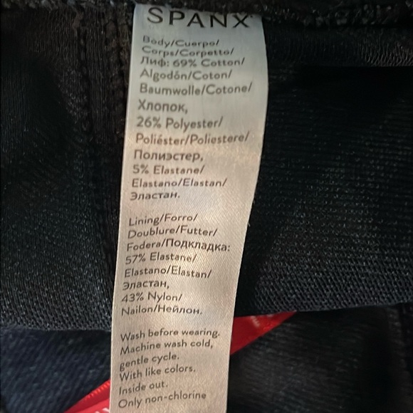 Spanx Jean leggings size large - Picture 6 of 8